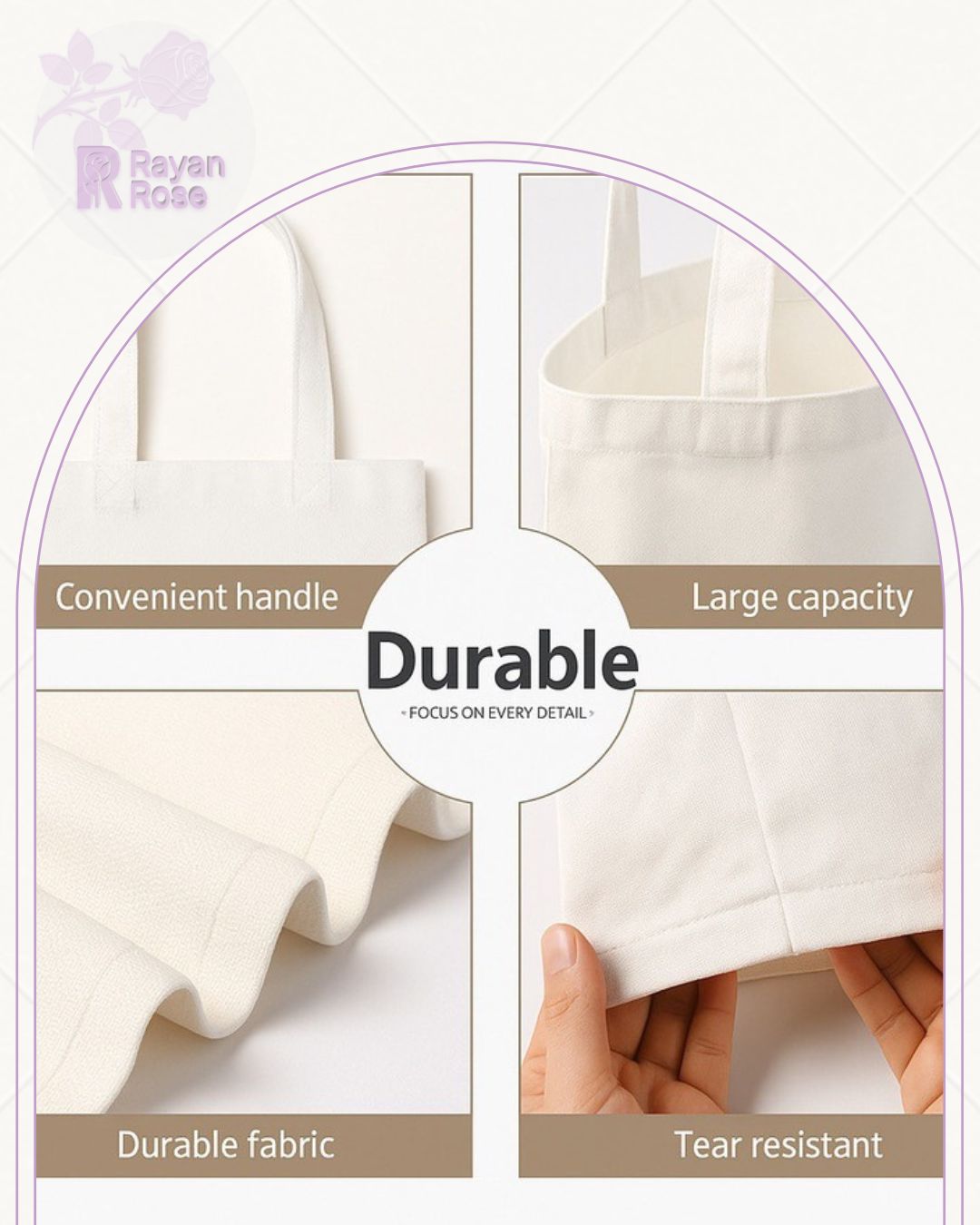 Blue van Canvas Tote bag _ Tropical Advantage Style