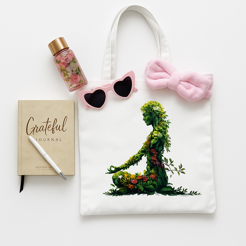 Eco Yoga Tote Bag