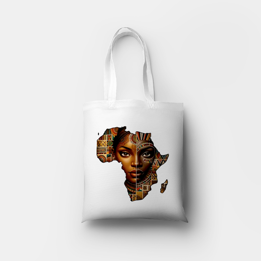 African Heritage Tote Bag – Tribal Art & Culture Design