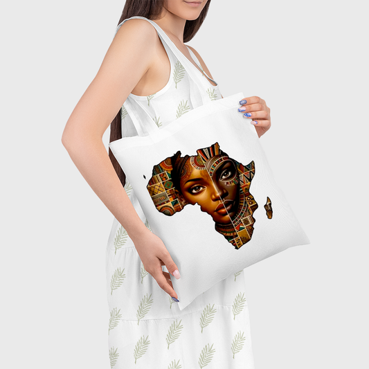 African Heritage Tote Bag – Tribal Art & Culture Design